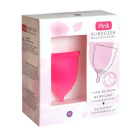 Pink Kubeczek Menstruacyjny MIESIĄCZKA rozmiar M 1 sztuka