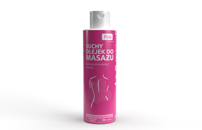 PINK MAMA Suchy olejek do masażu NAWILŻA I UELASTYCZNIA SKÓRĘ 150 ml 