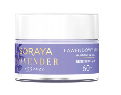 Soraya laveder essence lawendowy krem regenerujący na dzień i noc 60+ 50ml