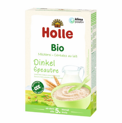 HOLLE Kaszka mleczna orkiszowa pełnoziarnista BIO 250 g