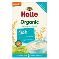 Holle BIO kaszka pełnoziarnista bez dodatku cukrów bezglutenowa od 6 miesiąca 250 g
