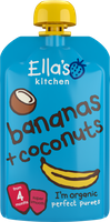 Ella's Kitchen BIO deserek banan i kokos 120 g