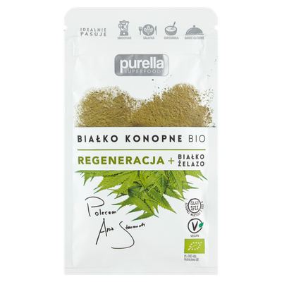 Purella Superfoods Białko konopne bio 45 g