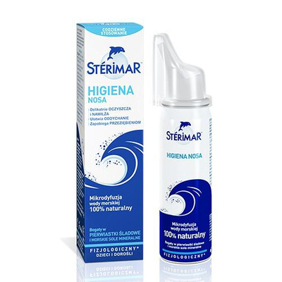 STERIMAR fizjogoliczny spray do nosa izotoniczna woda morska ZESTAW 2 x 100 ml