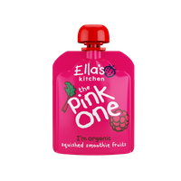 Ella's Kitchen BIO PINK ONE deserek owocowe smoothie ze smoczym owocem ZESTAW 3 x 90 g