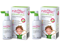 Pipi Nitolic Prevent Plus Ochrona przed wszawicą spray ZESTAW 2 x 75 ml