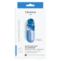 L'Biotica kolagenowe płatki pod oczy redukcja cieni i obrzęków 3 sztuki