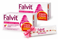 Falvit WITAMINY I MINERAŁY DLA KOBIET 60 tabletek + 10 tabletek gratis 2 opakowania + BRANSOLETKA GRATIS!