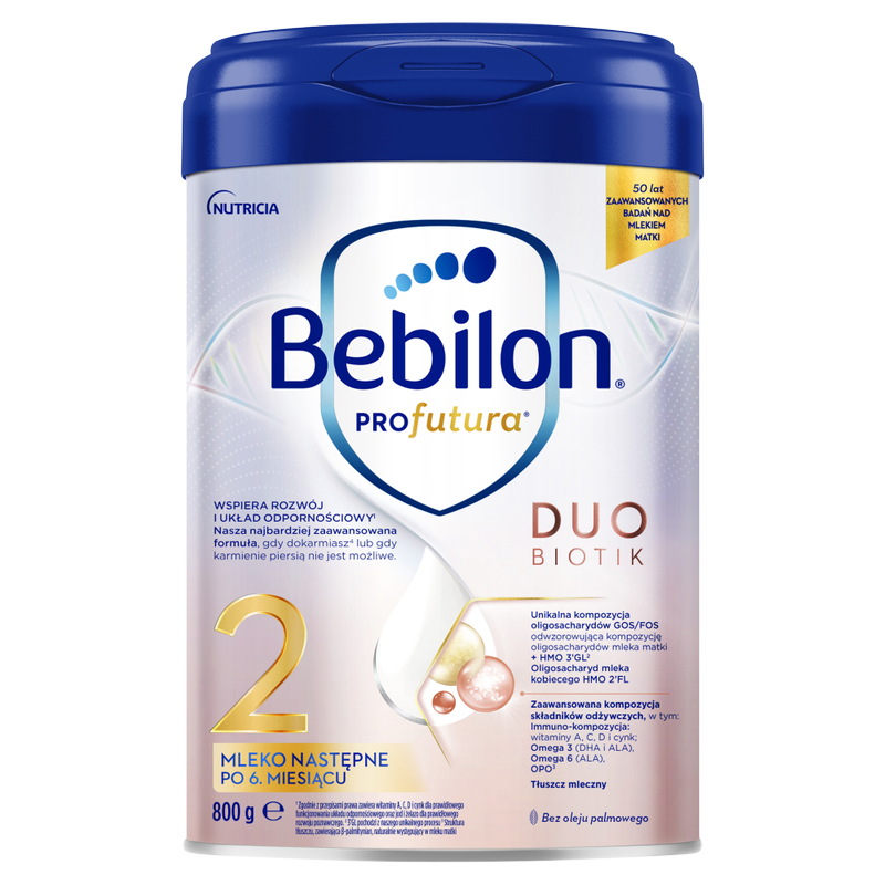 Bebilon PROfutura DUOBIOTIK 2 mleko następne po 6. miesiącu życia 800 g