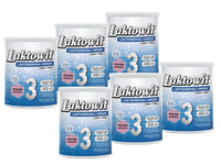 Laktowit 3 LAKTOFERYNA+MFGM powyżej 1. roku ZESTAW 6 x 850 g