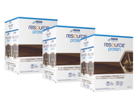 Nestlé Resource Protein Preparat odżywczy w płynie smak czekoladowy 12 x 200 ml