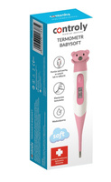 Termometr Controly Babysoft KFT-03C 1 sztuka pomiar pod pachą, w ustach lub w odbycie