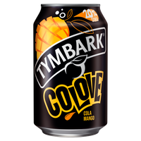 Tymbark Colove Gazowany napój owocowy cola mango w puszce ZESTAW 6 x 330 ml