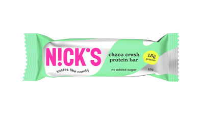 NICK'S baton proteinowy z kremem czekoladowym bez cukru 50 g