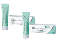 Niacynobaza 25% skoncentrowane serum z niacynamidem do twarzy i ciała ZESTAW 2 x 30 g