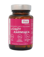 PINK MAMA suplement dla kobiet W CIĄŻY I KARMIĄCA 30 kapsułek