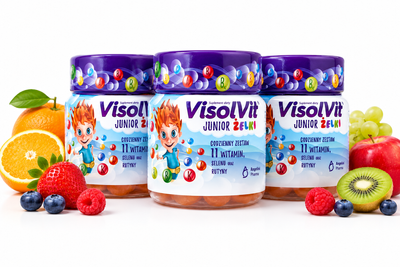 Visolvit Junior Żelki witaminy dla dzieci ZESTAW 3 x 50 sztuk