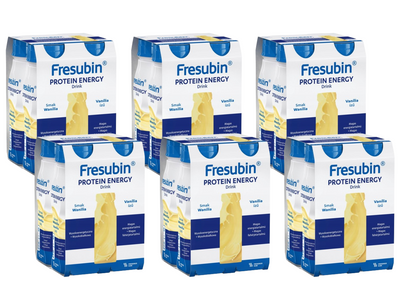 Fresubin® Protein Energy Drink, smak waniliowy, ZESTAW 24 x 200 ml. Żywność specjalnego przeznaczenia medycznego. Dieta na Start