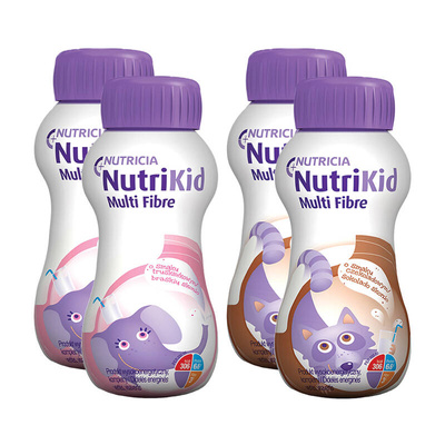 NutriKid Multi Fibre różne smaki 4 x 200 ml