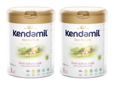 Kendamil Nature 1 HMO+ mleko organiczne bez oleju rybiego ZESTAW 2 x 800 g