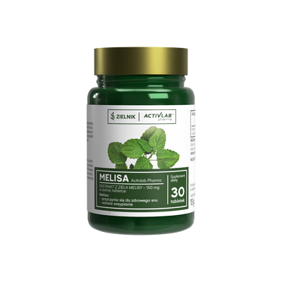 ActivLab melisa ekstrakt z ziela RELAKS, WYCISZENIE 30 tabletek