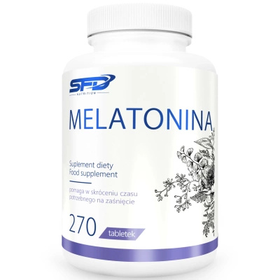 SFD Melatonina ZDROWY, JAKOŚCIOWY SEN, ZASYPIANIE 270 tabletek