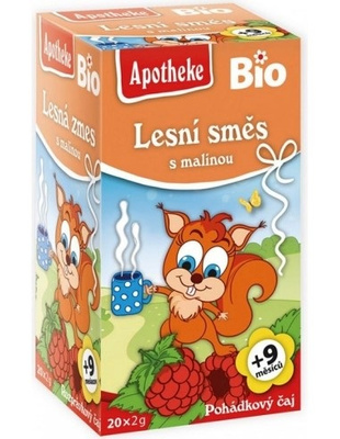 Apotheke herbatka dla dzieci owoce leśne z maliną po 9 miesiącu 20 saszetek