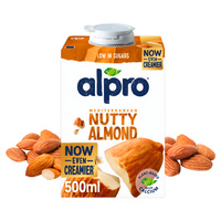 Alpro Napój roślinny migdałowy NUTTY ALMOND ZESTAW 8 x 500 ml