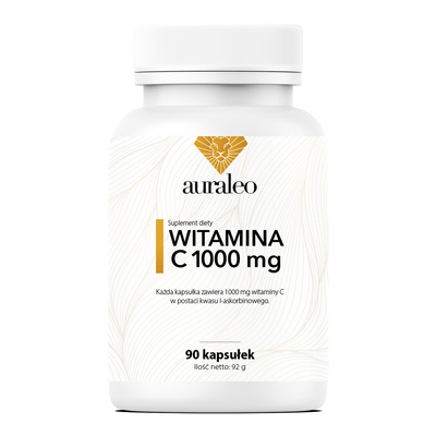 WITAMINA C 1000 mg kwas l-askorbinowy ODPORNOŚĆ 90 kapsułek