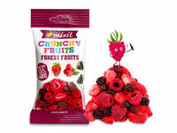 Mixit chrupiące owoce do kieszeni mieszanka leśna ZDROWA PRZEKĄSKA 20 g