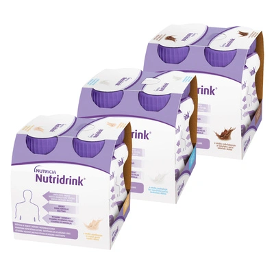 Nutridrink różne smaki ZESTAW 12 x 125 ml