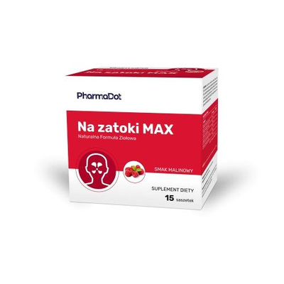 Pharma Dot na zatoki MAX suplement diety 15 saszetek