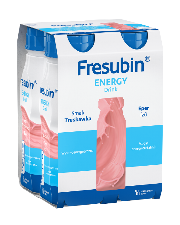 Fresubin Energy Drink truskawka ZESTAW 4 x 200 ml