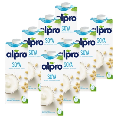 Alpro Napój sojowy oryginalny zestaw 8x1L