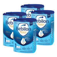 Bebilon 1 Advance Pronutra BIOTIK 800 mleko początkowe od urodzenia ZESTAW 4 x 800 g