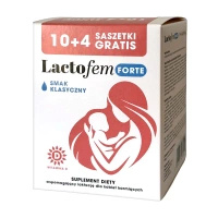 Lactofem - wsparcie laktacji karmienie piersią smak klasyczny 14 saszetek