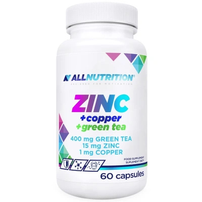 Allnutrition Zinc + Copper + Green Tea 60 kapsułek
