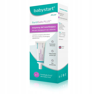 FertilSafe PLUS żel nawilżający przyjazny plemnikom starania CIĄŻA 75 ml