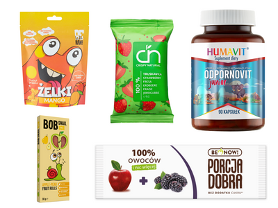 Humavit Odpornovit Junior i zestaw fit słodyczy dla dzieci