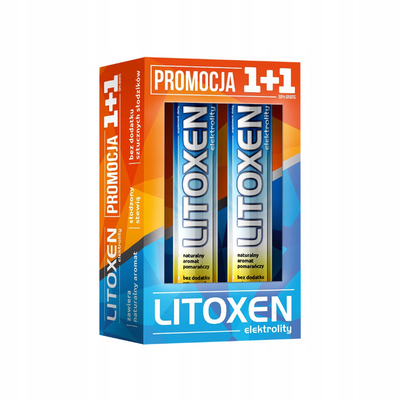 Xenico Litoxen elektrolity nawodnienie 2 x 20 tabletek