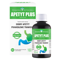 Apetyt Plus TRAWIENIE NATURALNE SKŁADNIKI BEZ CUKRU 160 ml