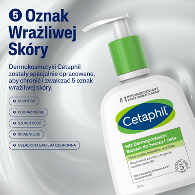 Cetaphil MD Dermoprotektor Balsam do twarzy i ciała 236 ml