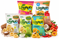 Loopea's zdrowe chipsy FIT RÓŻNE SMAKI zestaw 5 sztuk