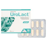 UroLact 400 ml probiotyk urologiczny UKŁAD MOCZOWY 10 kapsułek
