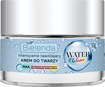Bielenda water balance intensywnie nawilżający krem do twarzy 50ml