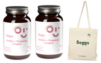 Beggs Fertility + Pregnancy COMPLEX suplement wsparcie płodności 2 x 60 kapsułek + TORBA GRATIS