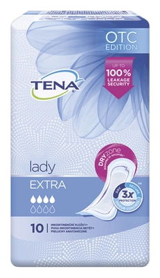 TENA LADY EXTRA OTC Edition Specjalistyczne wkładki higieniczne 10szt
