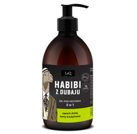 LaQ Męski Żel pod prysznic o zapachy karty kredytowej HABIBI Z DUBAJU 500 ml