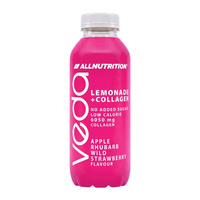 Allnutriton Veda LEMONIADA + KOLAGEN jabłko rabarbar poziomka 550 ml