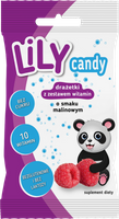 LiLY Candy drażetki z witaminami różne smaki zdrowe przekąski 6 x 40 g